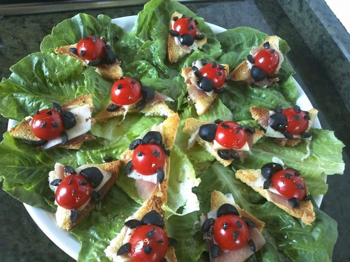 Pin by kitty warden on recipes ladybug appetizers